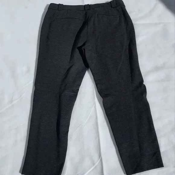 Anne Taylor Loft Marisa Size 4 Stretchable Fabric Business Dress Pants Grey - Picture 4 of 12